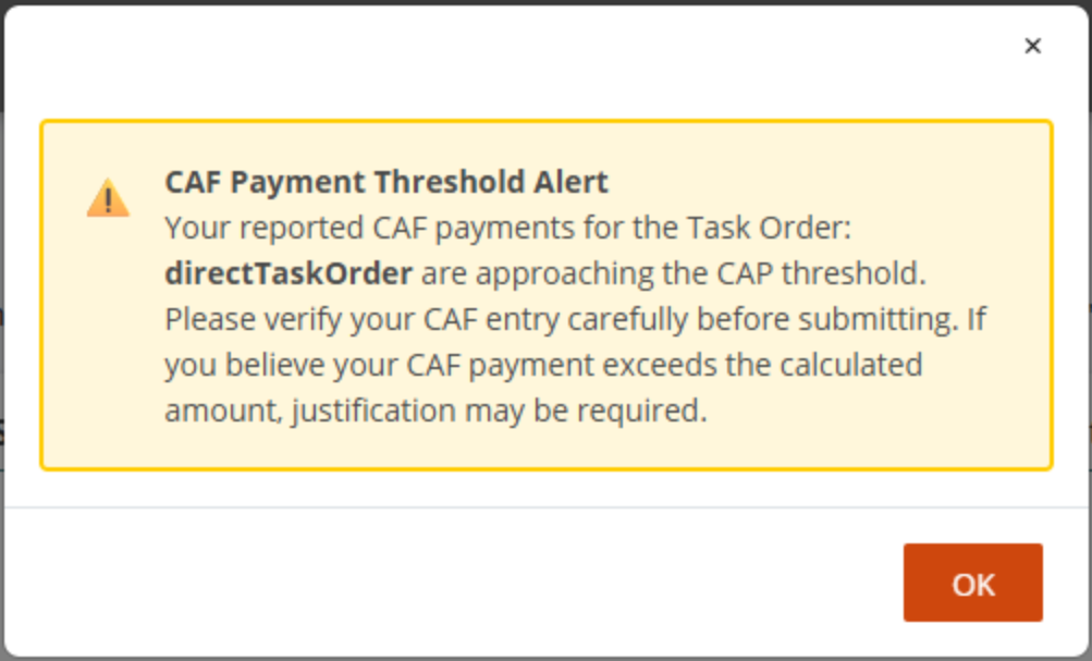 CAF CAP Accumulation