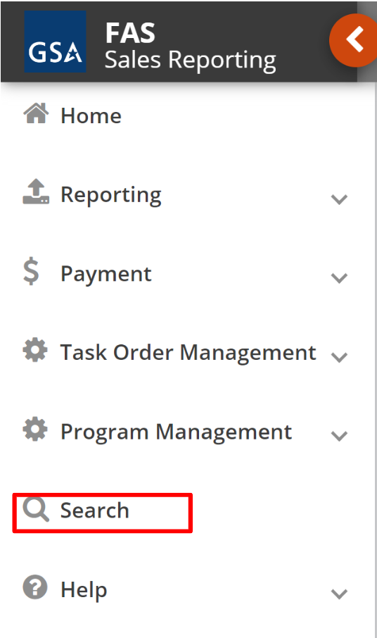 Search Menu